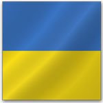 Флаг страны Украина