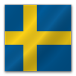 Флаг страны Швеция