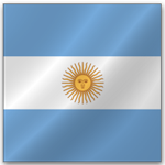 Флаг страны Аргентина