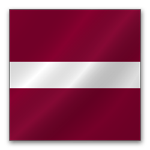 Флаг страны Латвия
