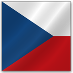 Флаг страны Чехия
