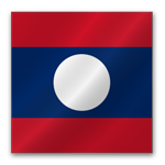 Флаг страны Лаос